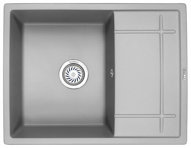 Кухонная мойка Granula GR-6501 Алюминиум