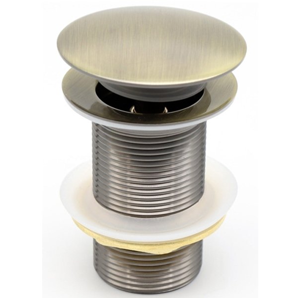 Донный клапан для раковины CeramaLux RD008 без перелива бронза