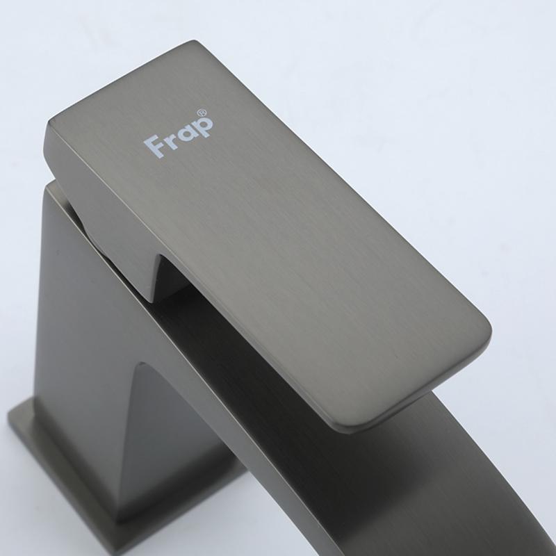 Смеситель для раковины Frap H76-9 F1076-9 оружейная сталь