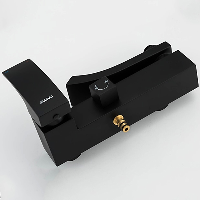 Черная душевая система Gappo G07-6 G2407-6
