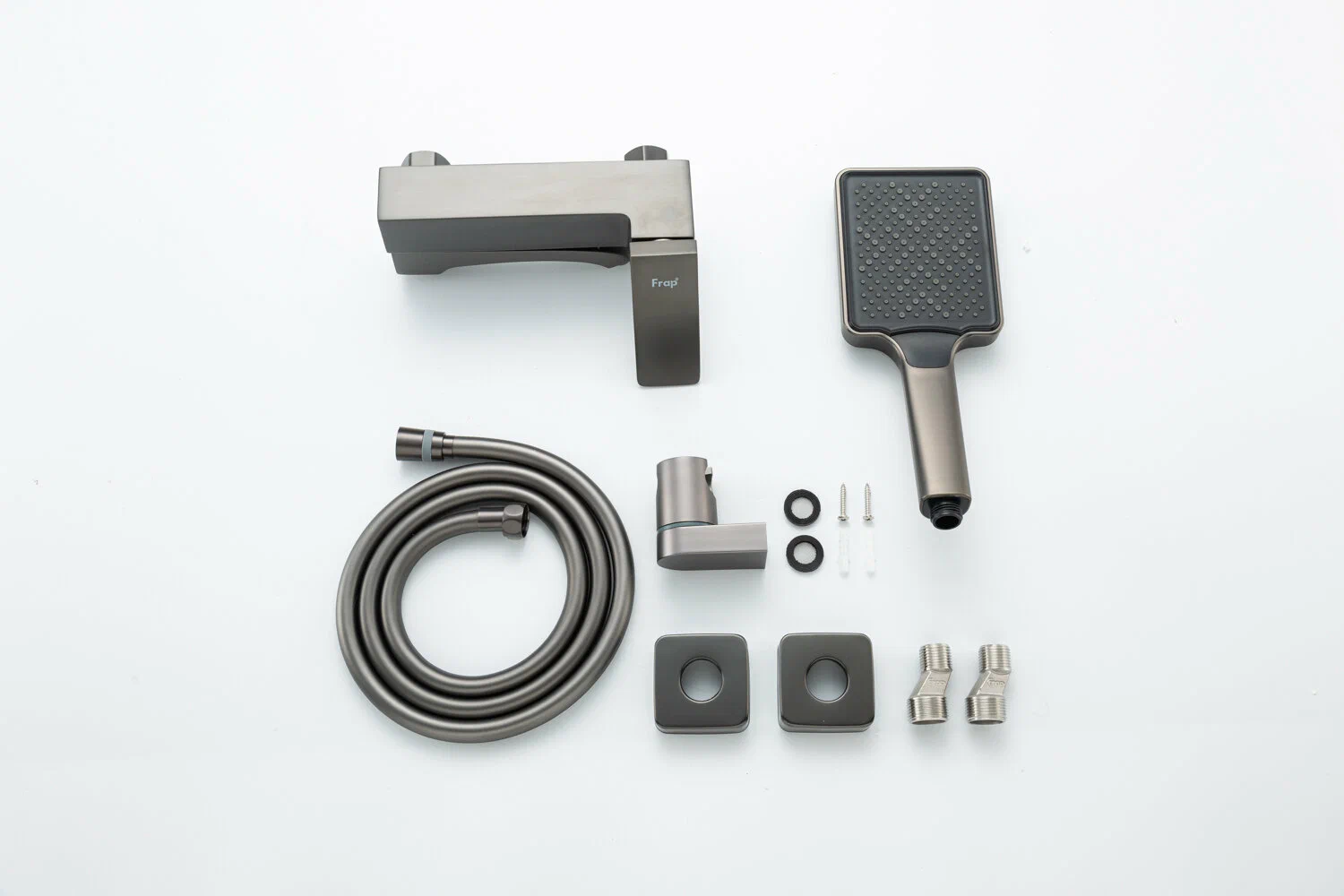 Смеситель для ванны Frap H76-9 F3276-9 оружейная сталь