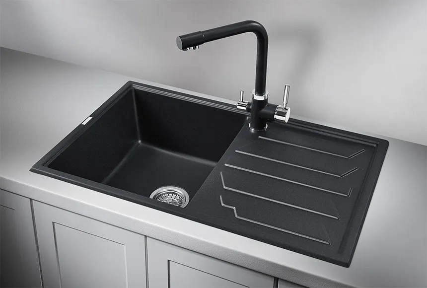 Кухонная мойка Granula GR-8002 Черный