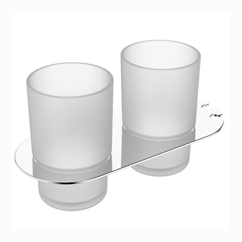 Стаканы для ванны Gappo G309-8 G30908-8 белый-хром