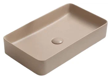 Накладная раковина CeramaLux 60 78189MC-1 капучино