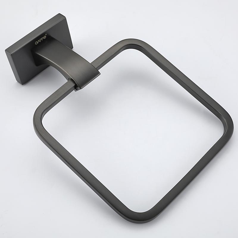 Полотенцедержатель 1-й Gappo G07-9 G0704-9 оружейная сталь