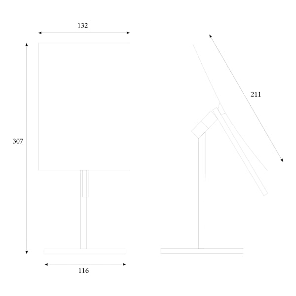 Косметическое зеркало Gair Bluzzz