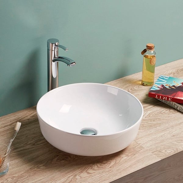 Накладная раковина Мирсант Shell-0218 на столешницу