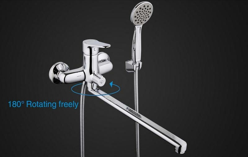 Смеситель для ванны Gappo G36 G2236 хром