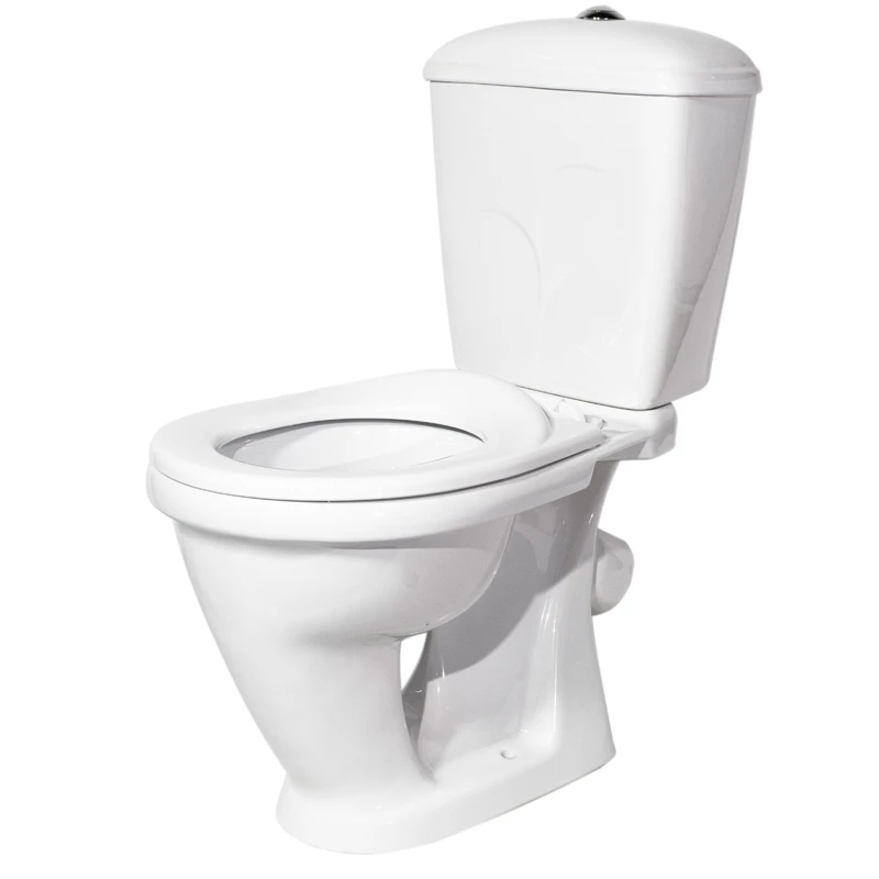 Унитаз-компакт Оскольская Керамика Детский белый Стандарт, косой выпуск