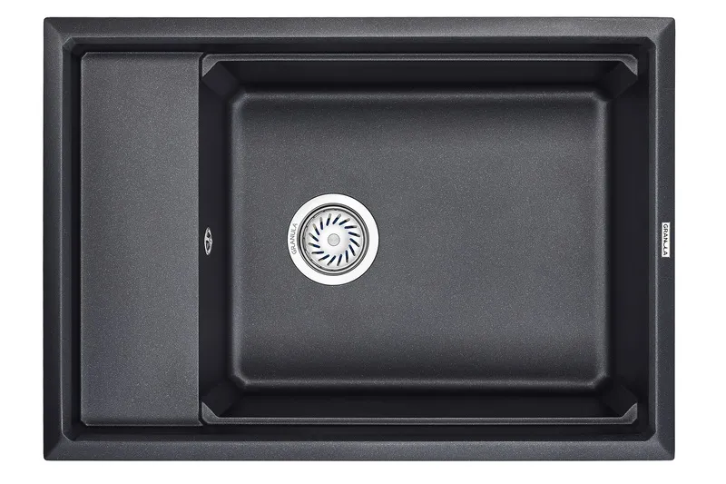 Кухонная мойка Granula KS-7305 Шварц (черный металлик)