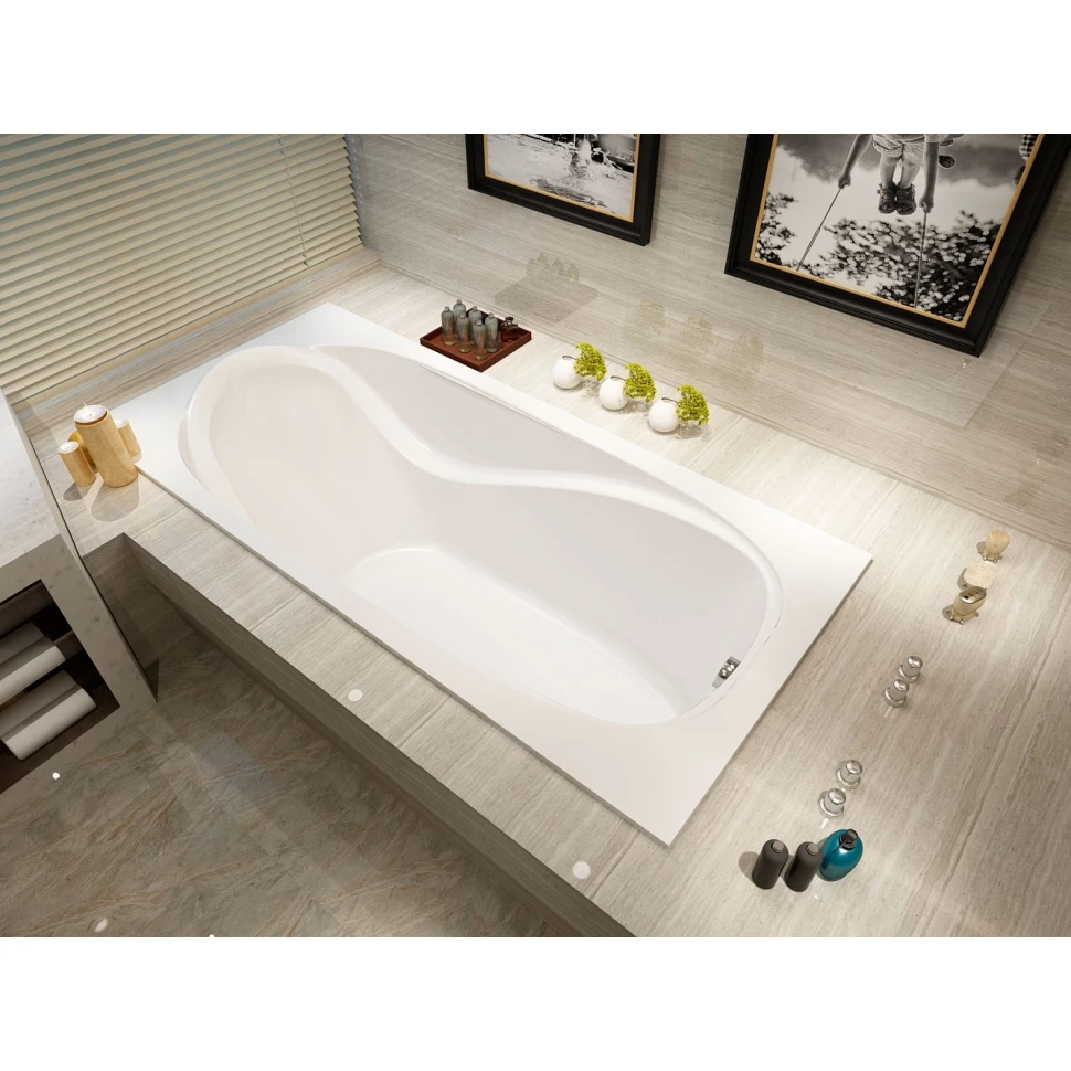 Акриловая ванна Alex Baitler Nemi 150*70