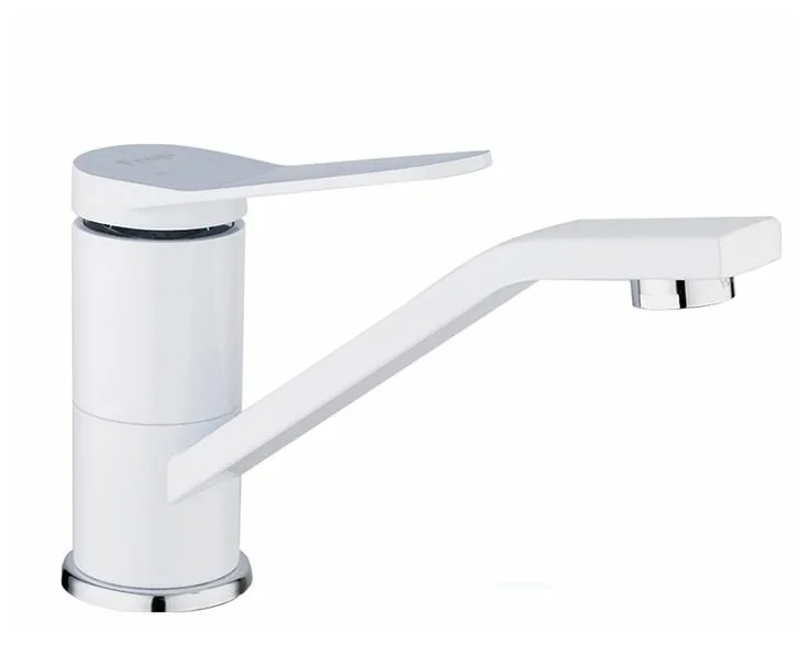 Смеситель для раковины Frap H45 F4545 белый-хром