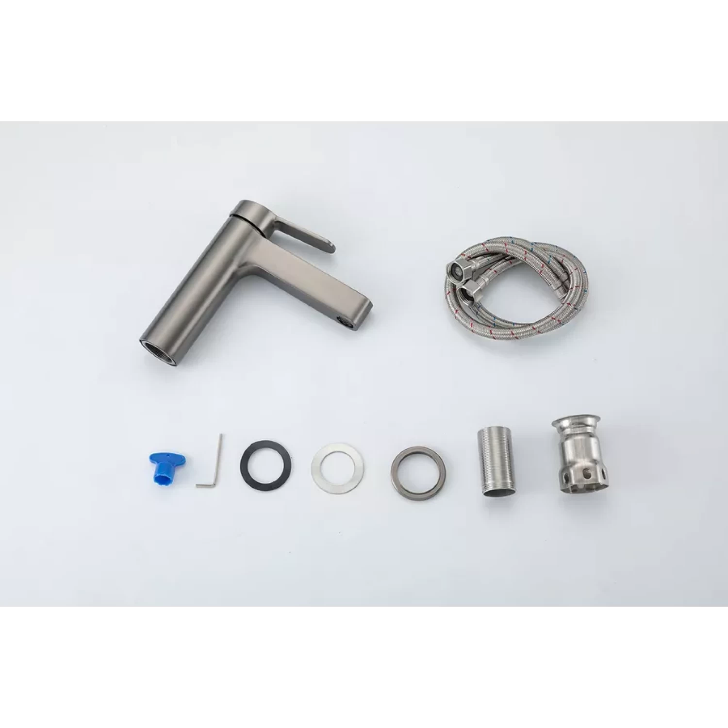 Высокий смеситель для раковины Gappo G99-39 G1099-39 оружейная сталь