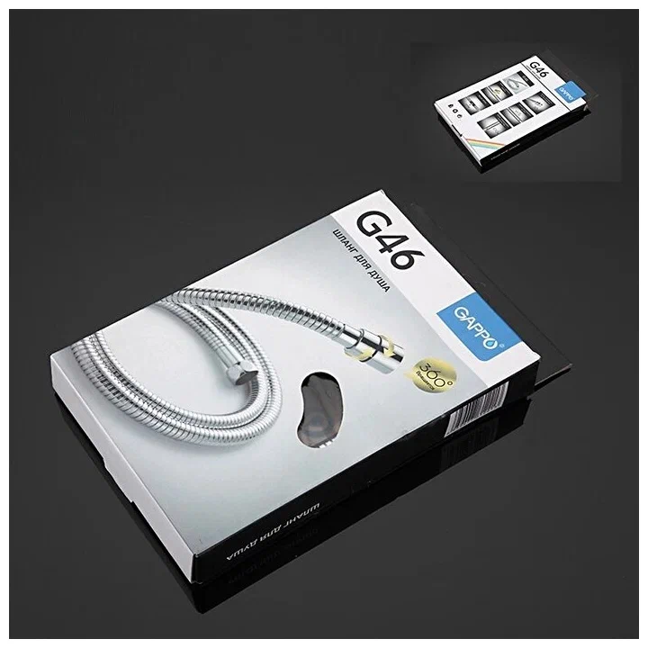 Шланг для душа 150 см Gappo G46 хром