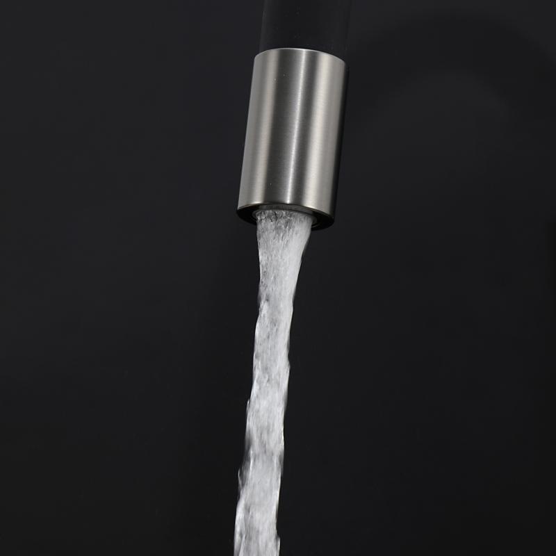 Смеситель для кухни с фильтром Gappo G95 G4395-39 оружейная сталь