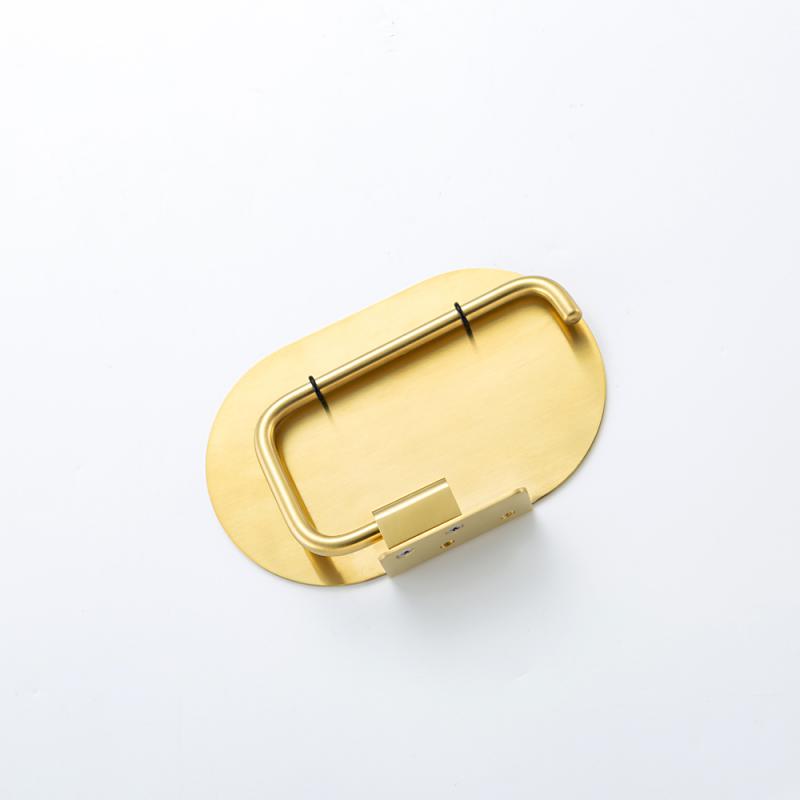 Держатель туалетной бумаги Gappo G309-3 G30903-3 золотой сатин