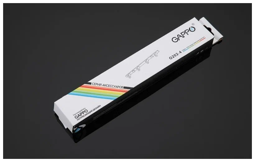 Планка с 4 крючками Gappo G202-4