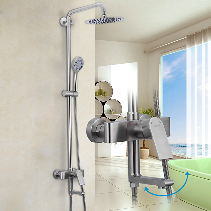 Душевая система Gappo G99-20 G2499-20 сатин