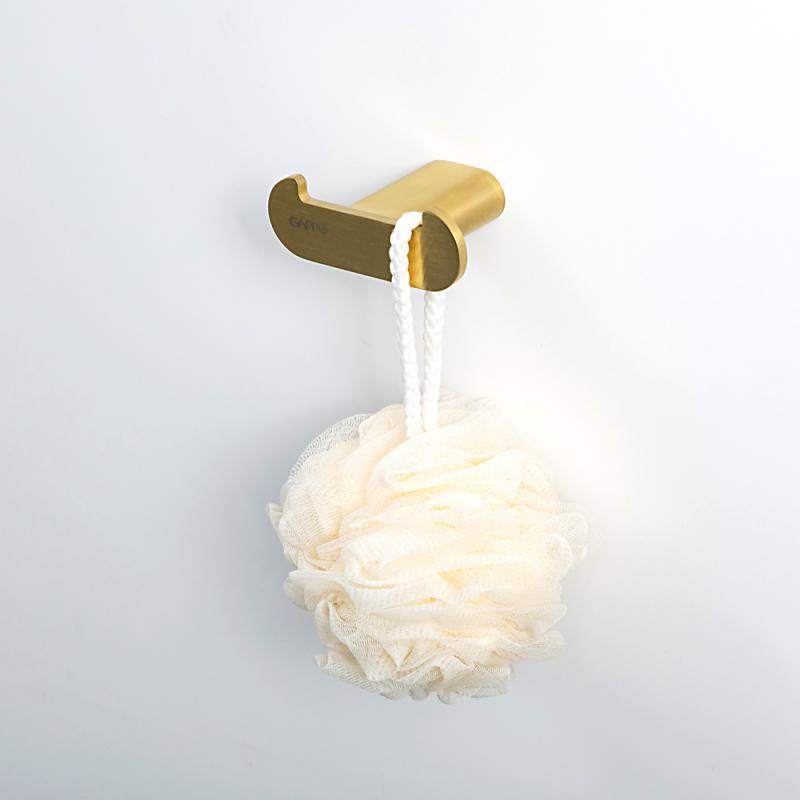 Крючок 1-й Gappo G309-3 G30905-23 золотой сатин