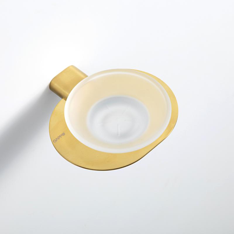 Мыльница Gappo G309-3 G30902-3 золотой сатин