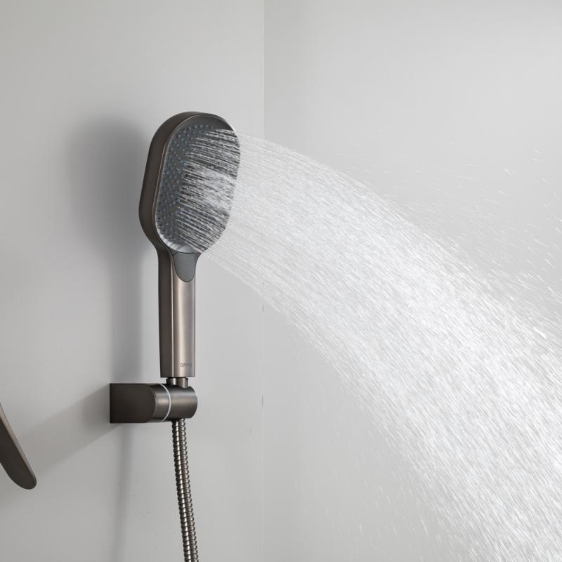 Смеситель для ванны Gappo G10-9 G3210-9 оружейная сталь