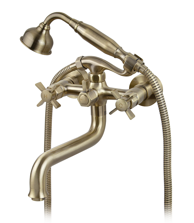 Смеситель для ванны Kaiser Cross 41022-1