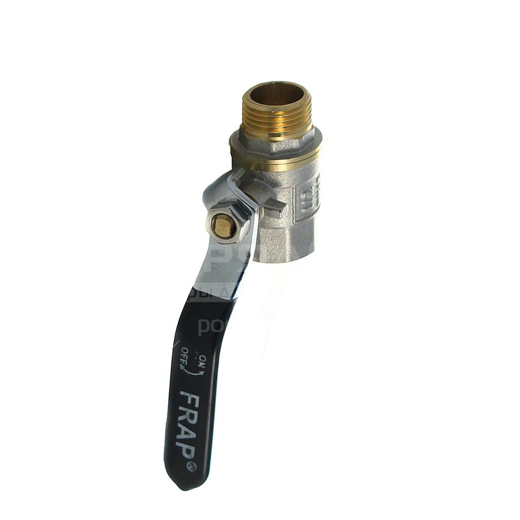 Кран с ручкой Frap F202.04 FR202-1 1/2 M/F