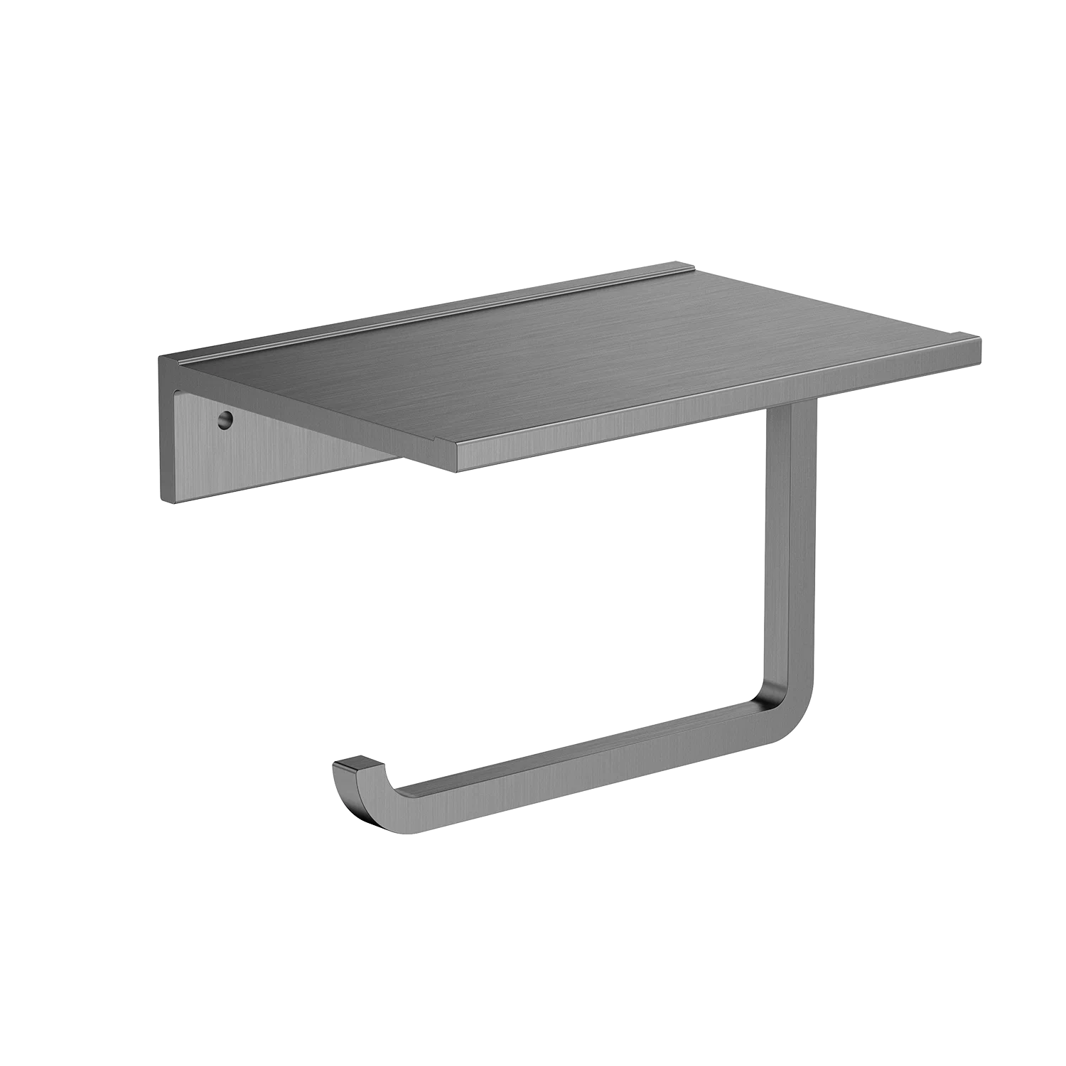 Держатель туалетной бумаги Frap F306-9 F30603-19 оружейная сталь