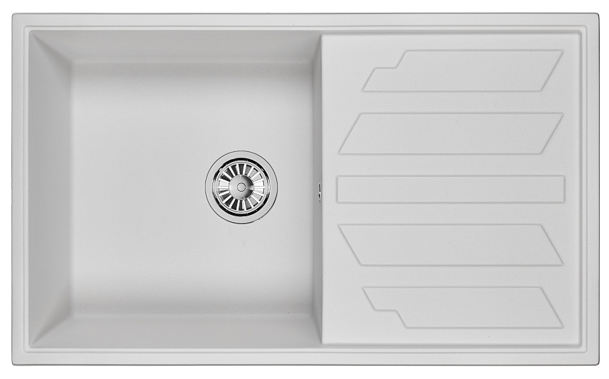Кухонная мойка Granula GR-8601 Арктик (белый)