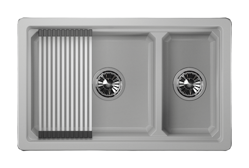 Кухонная мойка Granula KS-7304U Арктик (белый)