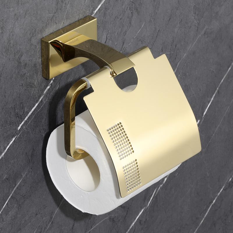 Держатель туалетной бумаги Gappo G07-3 G0703-3 золото