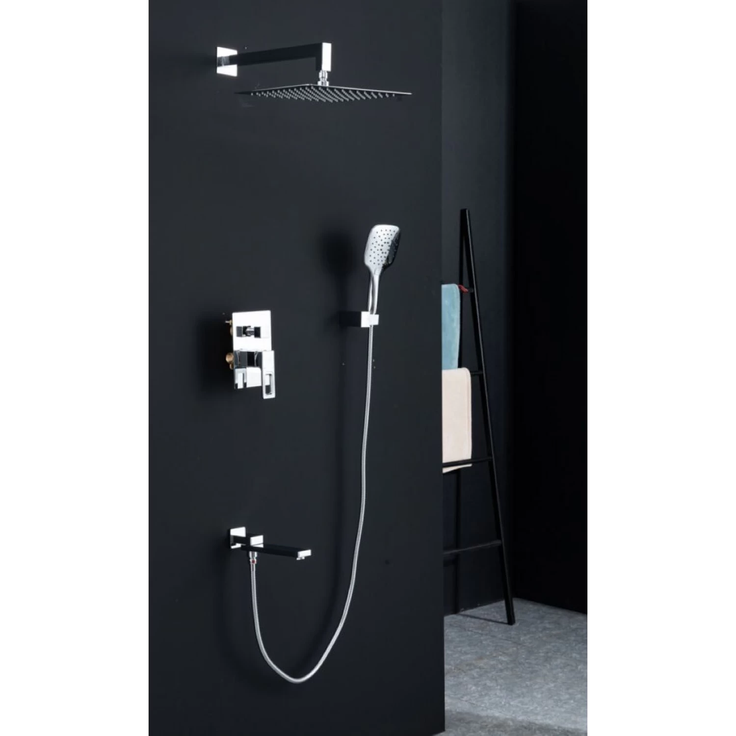 Встраиваемая душевая система Gappo G17 G7117-10 хром