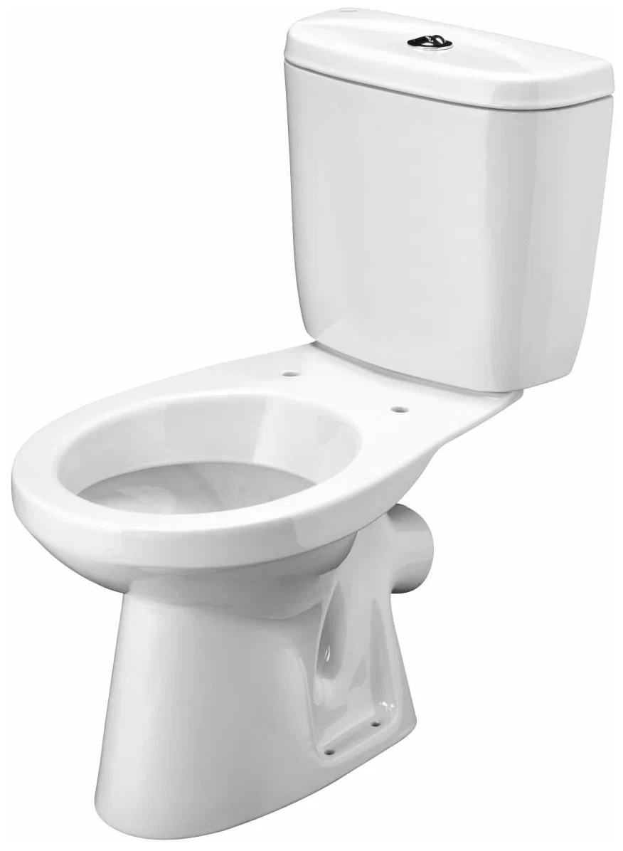 Унитаз-компакт Santek Анимо, косой выпуск, 2 режима, дюропласт 1.WH30.2.134