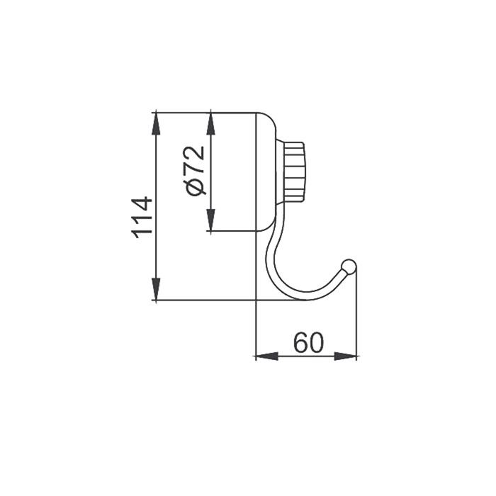 Крючок для полотенец Frap 39 F3905