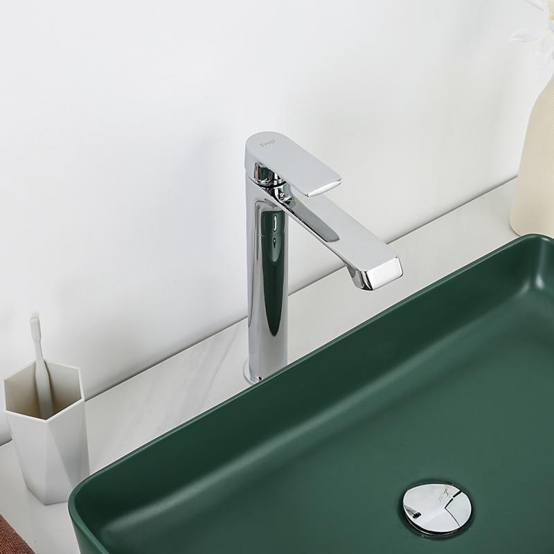 Смеситель для раковины высокий Frap H71 F1071-2 хром