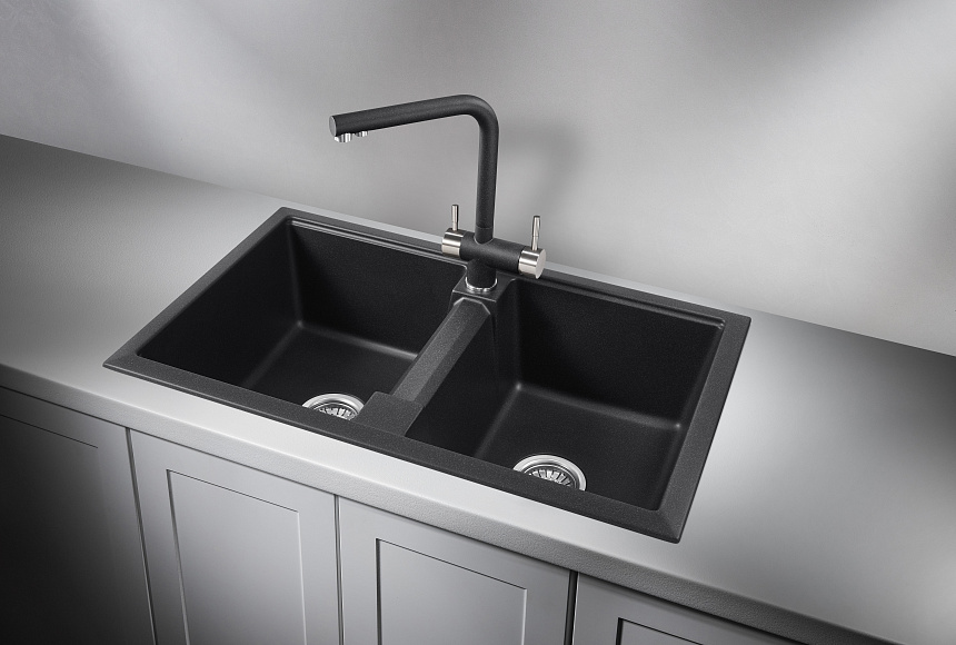 Кухонная мойка Granula GR-8101 Черный