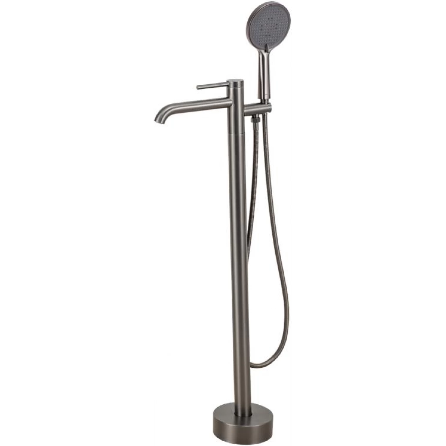 Напольный смеситель Gappo G06-9 G3006-9 оружейная сталь