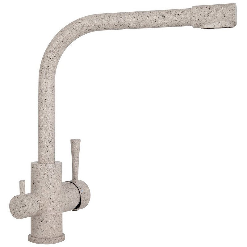 Смеситель для кухни с встроенным краном под питьевую воду Kaiser Merkur 26044-8 Песочный