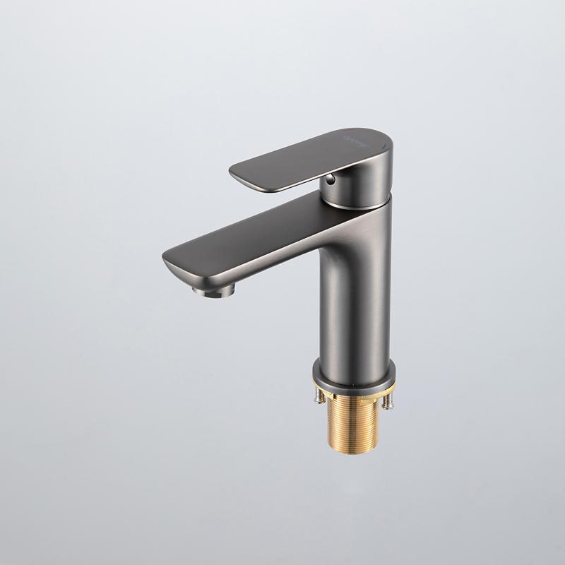 Смеситель для раковины Gappo G48-9 G1048-9 оружейная сталь