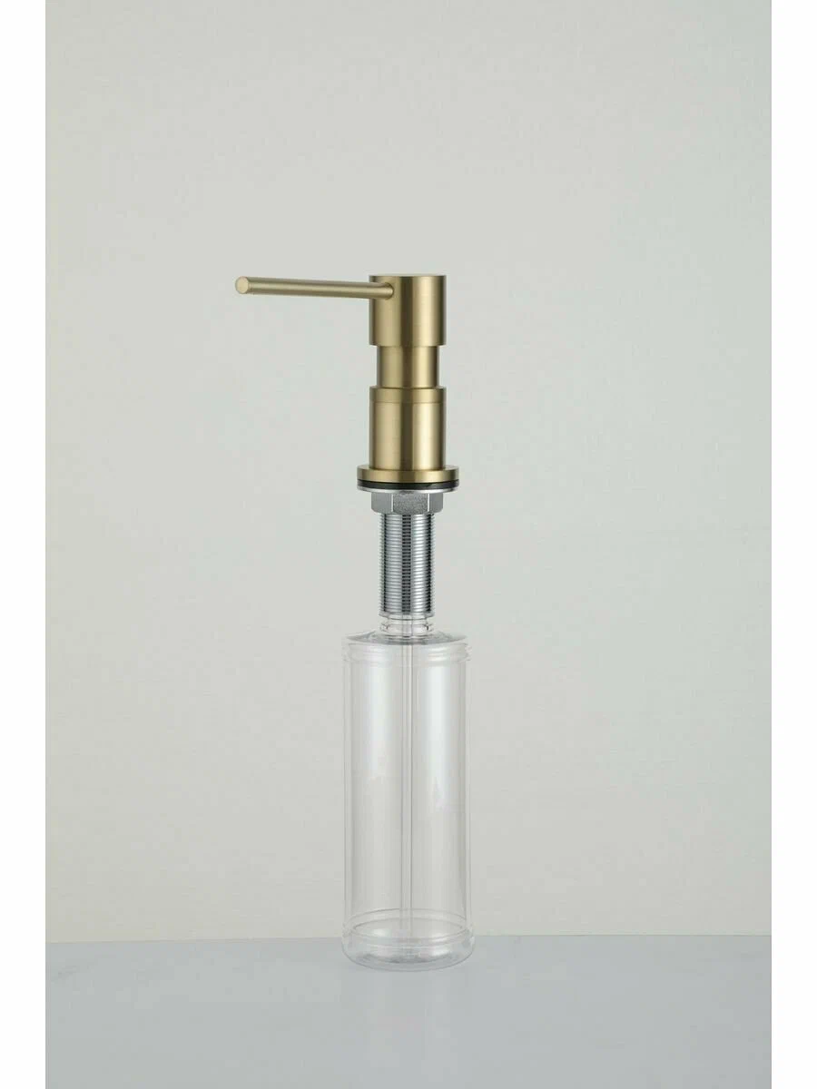 Дозатор жидкого мыла Gappo G402-3 золотой сатин