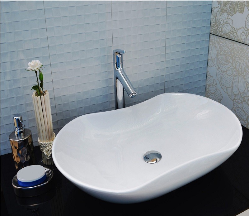 Накладная раковина CeramaLux 66 N 9175