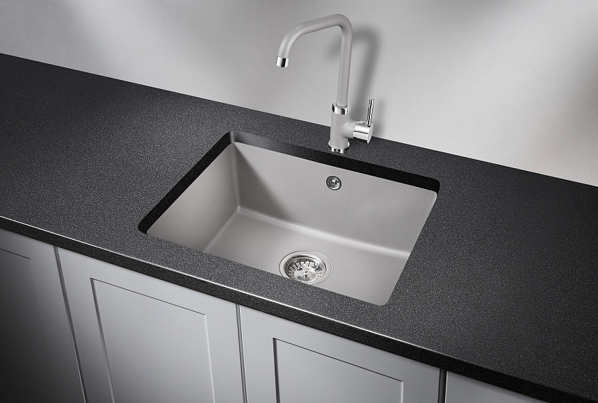 Кухонная мойка Granula GR-5551 Алюминиум