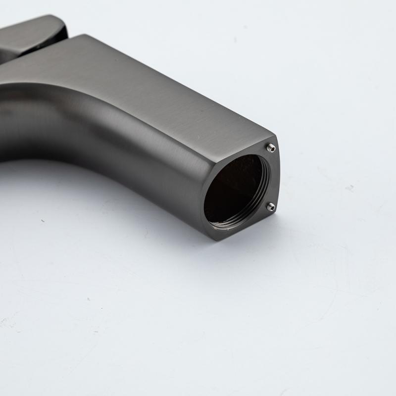 Смеситель для раковины Frap H87-9 F1087-9 оружейная сталь