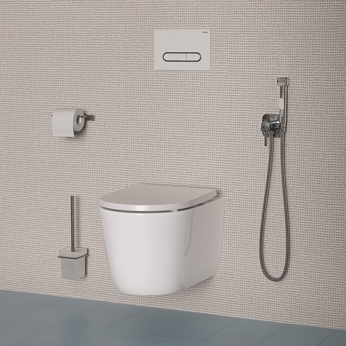 Встраиваемый гигиенический душ Iddis 004SBS0i08 хром