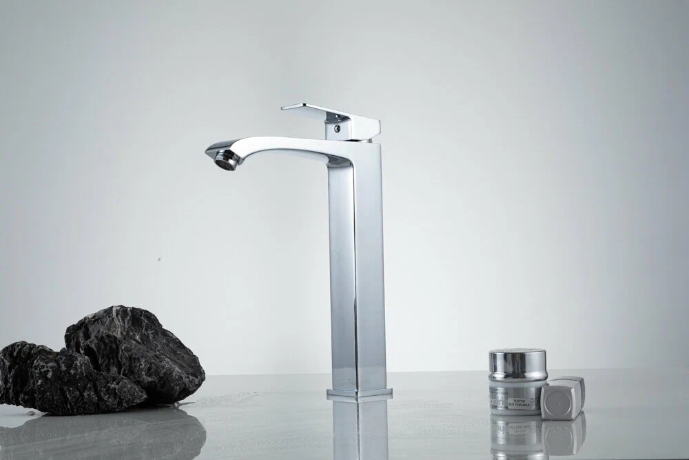 Высокий смеситель для раковины Frap H76 F1076-2 хром