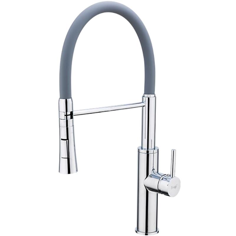 Смеситель для кухни с гибким изливом Frap F4452-6 хром