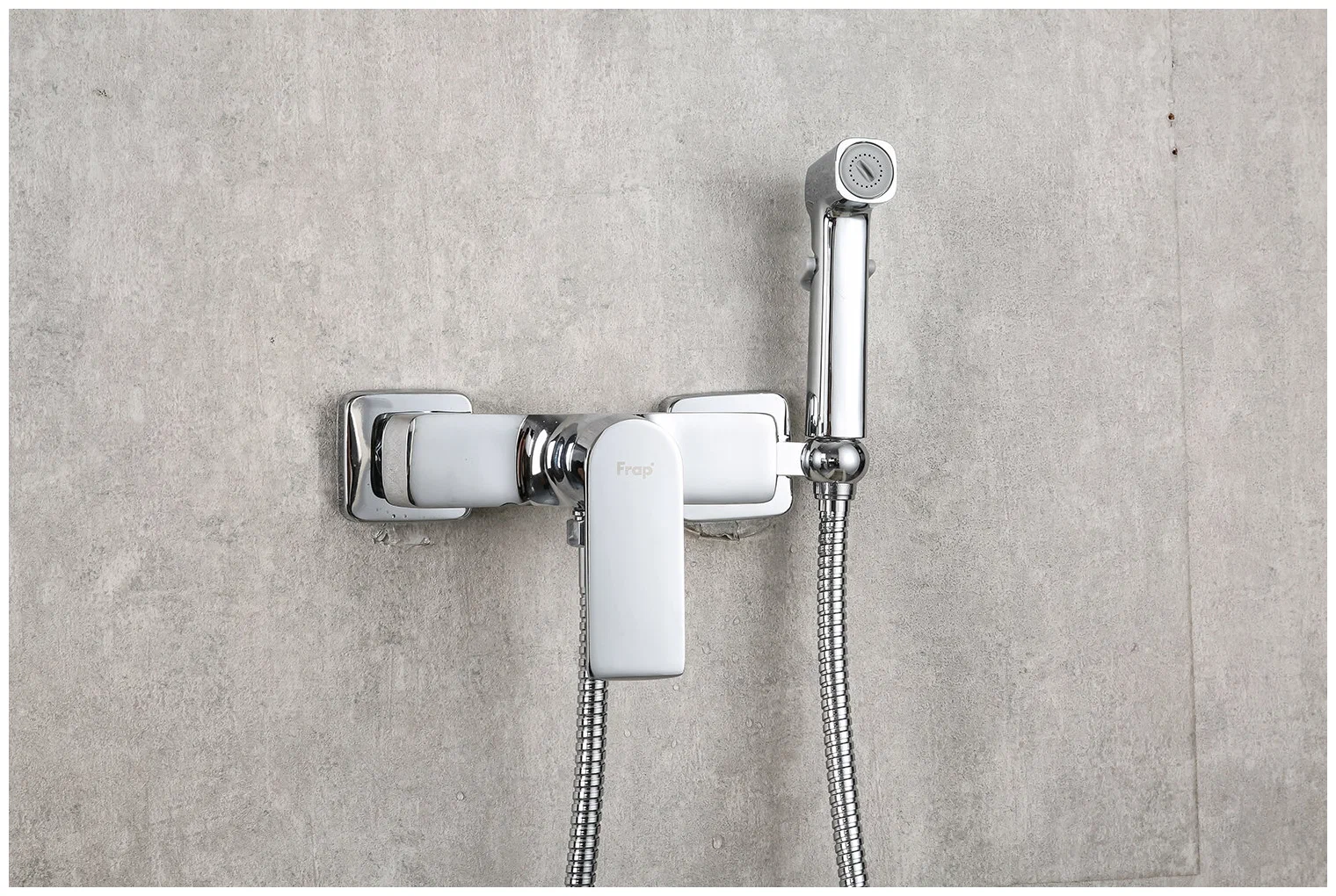 Смеситель с гигиеническим душем Frap H71 F2071 хром
