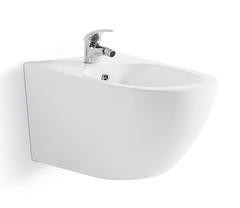 Подвесное биде CeramaLux NS5376 белое