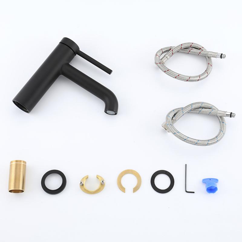 Смеситель для раковины Gappo G06-6 G1006-6 черный