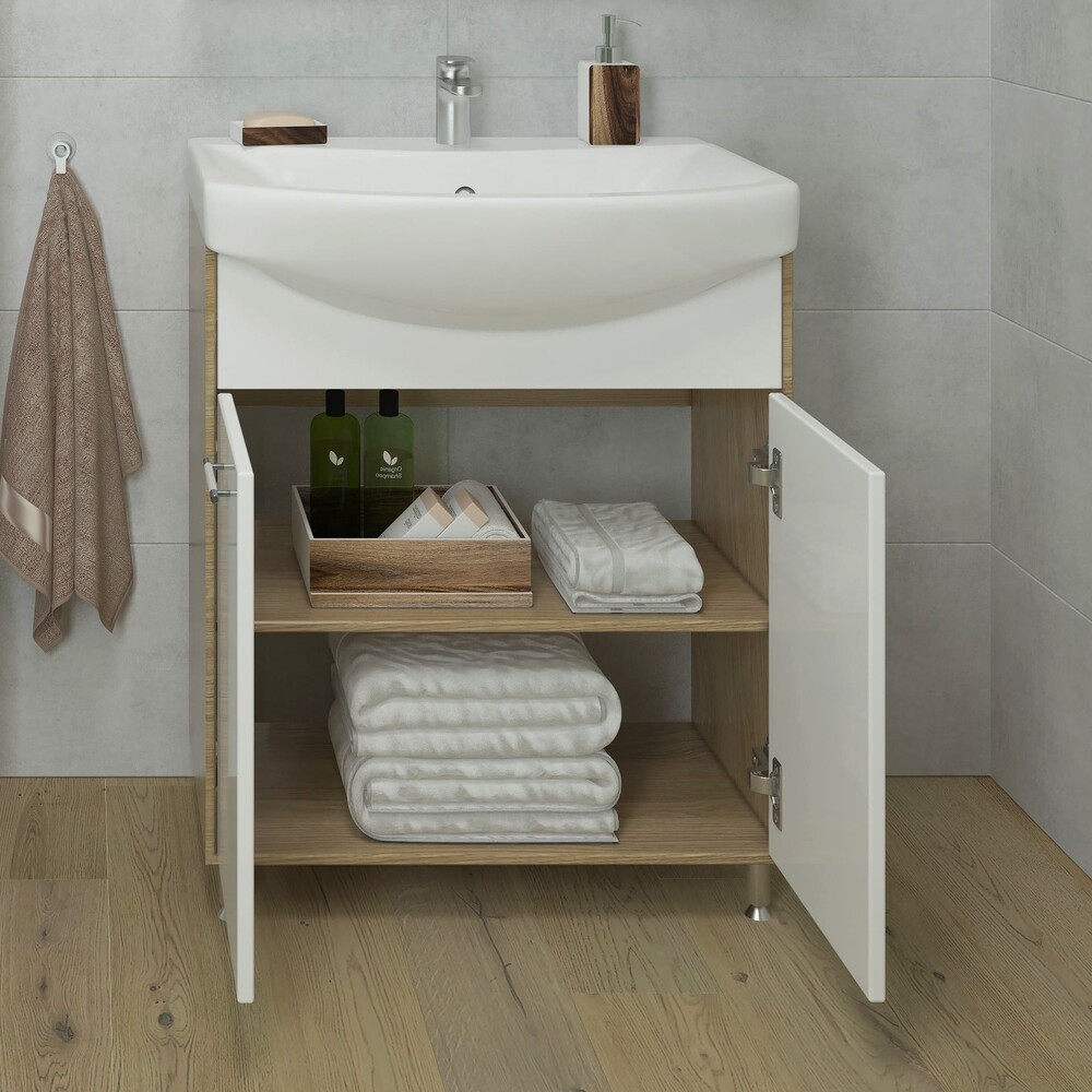 Напольная тумба EvaGold Natura 65 (Элеганс 65) в разборе